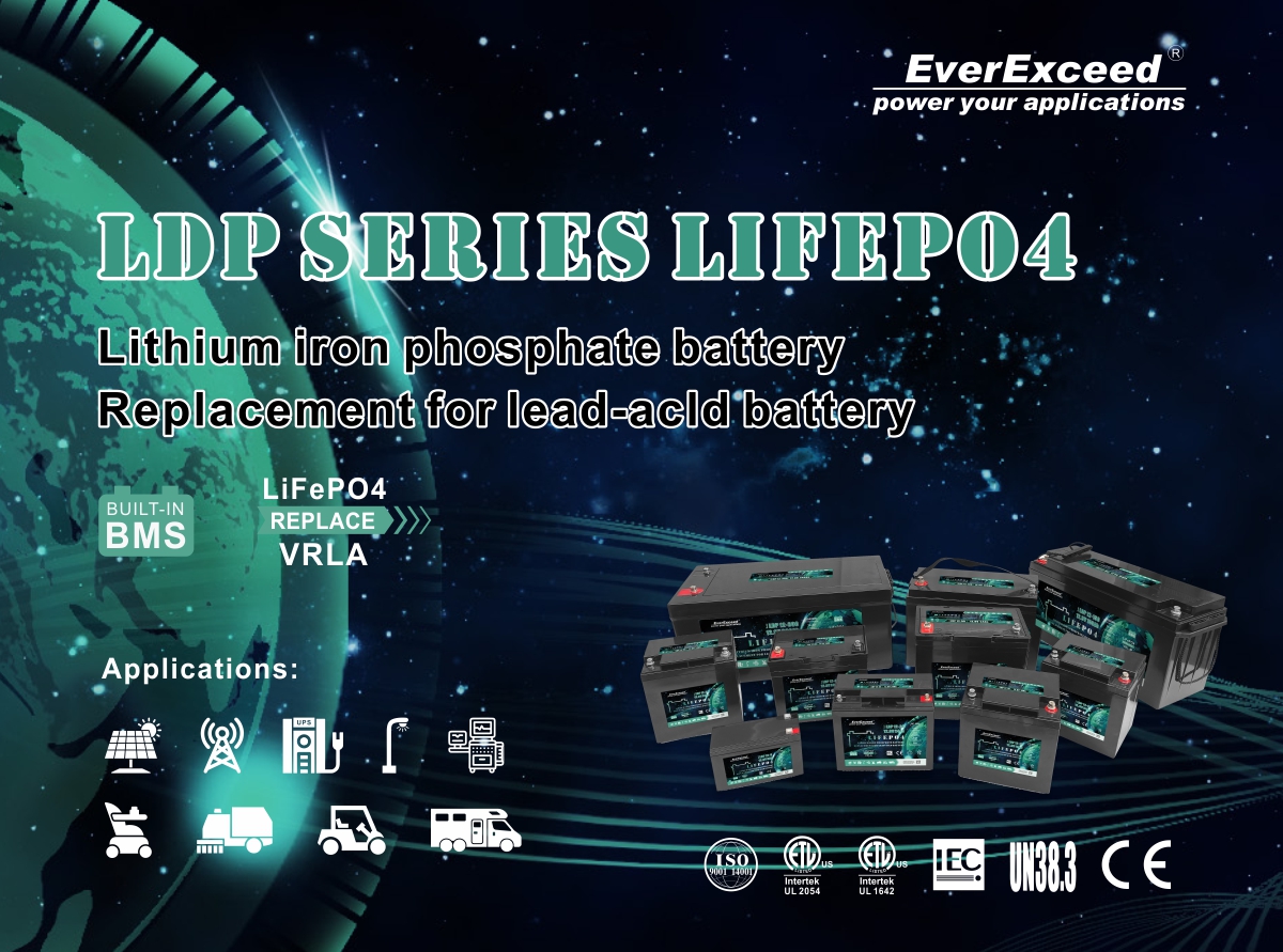 Lifepo4-Batterie 48 V