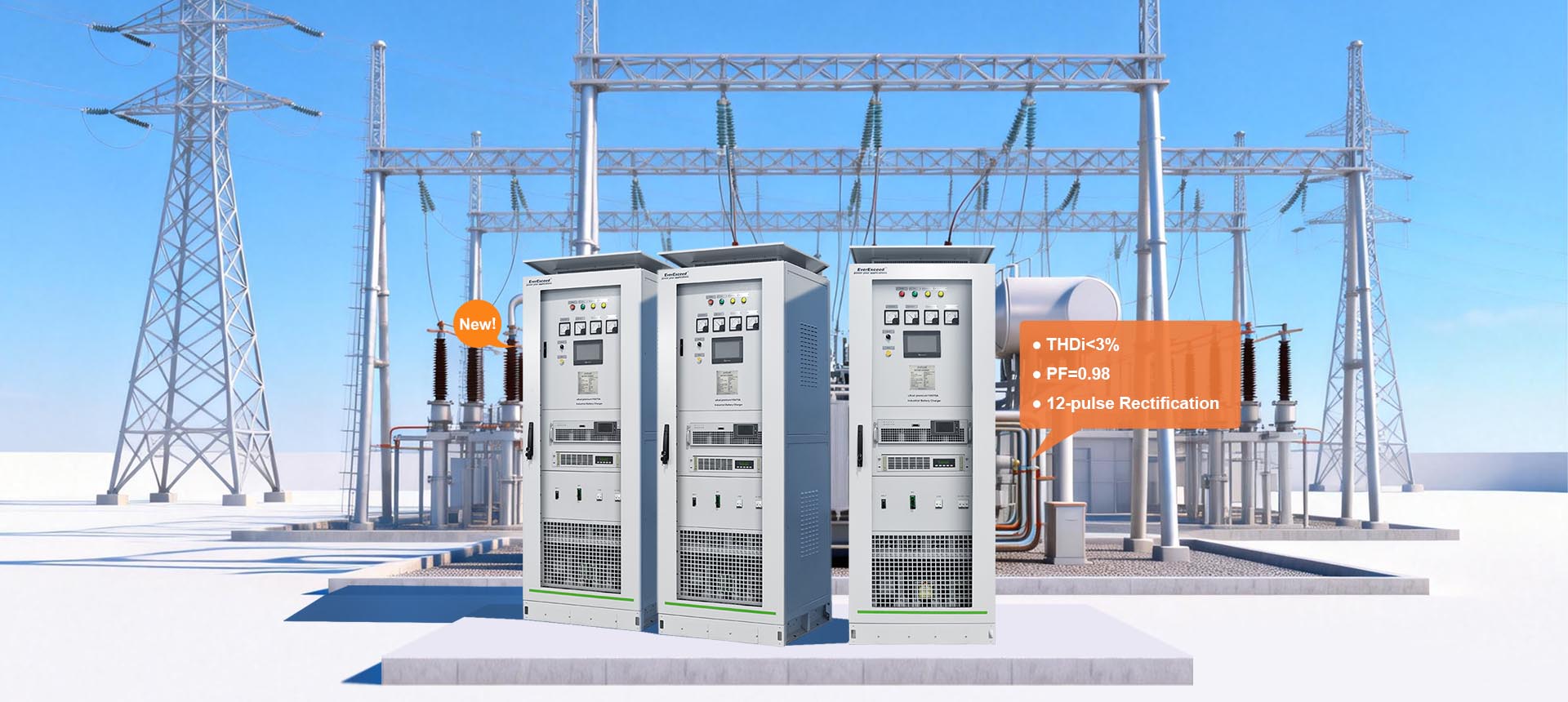 uXcel Premium Series Industrial Battery Charger