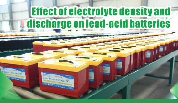 Einfluss der Elektrolytdichte und -entladung auf Blei-Säure-Batterien