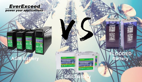 AGM VS GEL VS FLOODED VRLA Batterien - Vor- und Nachteile davon