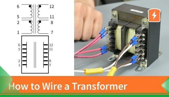 Verdrahtungsmethode des Transformators
    