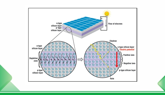 Vergleich von N-Typ- und P-Typ-Zellen für Photovoltaikmodule