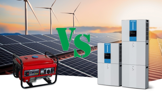 Generator vs. Solarenergiesystem – Welches soll man wählen?