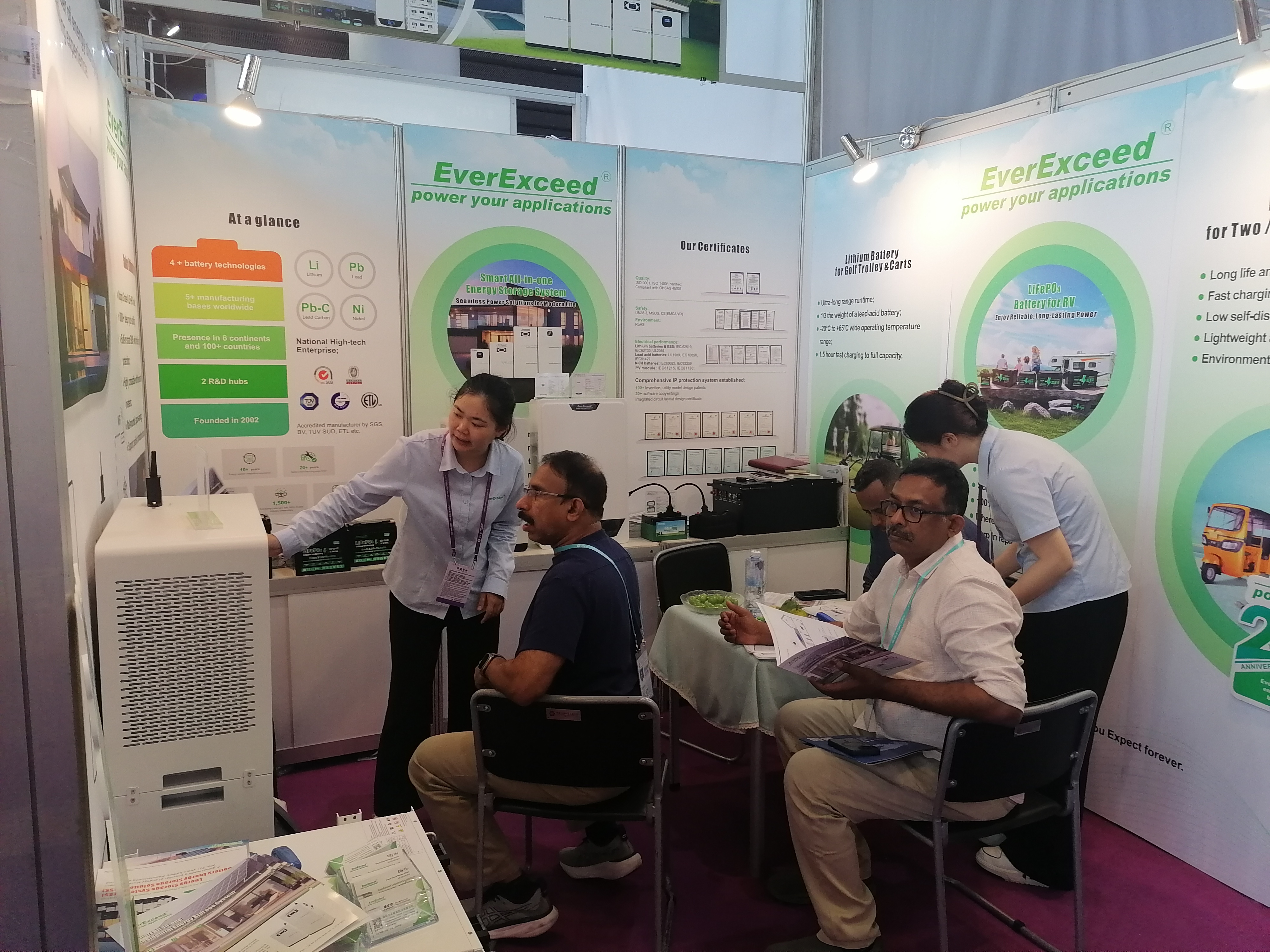 EverExceed glänzt auf der 136. Canton Fair mit grüner Energiespeicherlösung