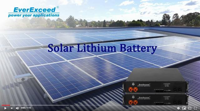 EverExceed Solarlithiumbatterie für Energiespeicher