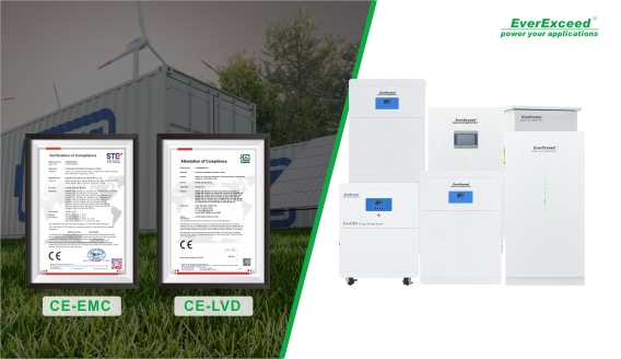 EverExceed All-in-One-Energiespeichersystem hat den CE-EMV-Test bestanden