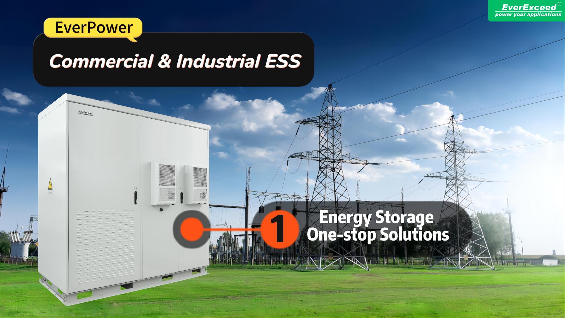 EverPower-Energiespeichersystem für Gewerbe und Industrie