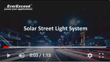 EverExceed EVSTL LED-Solarstraßenbeleuchtungssystem