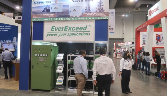 everexceed's erfolgreiche Teilnahme an der expo electrica internacional-2022
