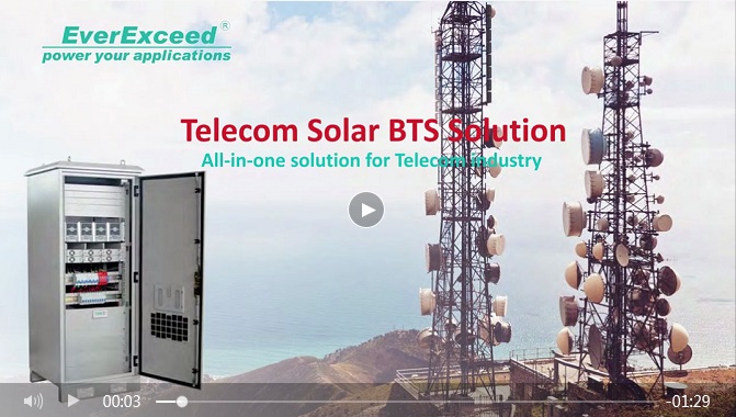 EverExceed Telekom Solar BTS Lösung