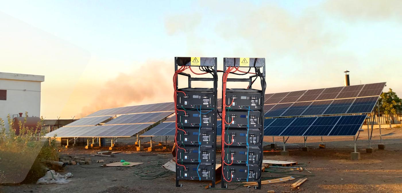 48V 200Ah Solar-LiFePO4-Batterien