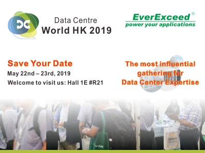 Willkommen bei EverExceed auf der Data Center World HK-2019

