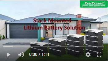 EverExceed Stack Mounted Lithium-Batterie